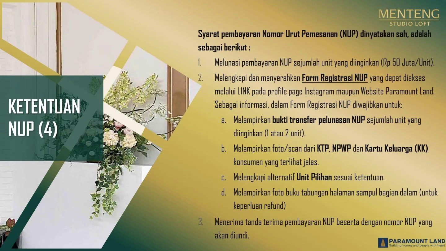 Dijual Menteng Studio Loft 10 0010